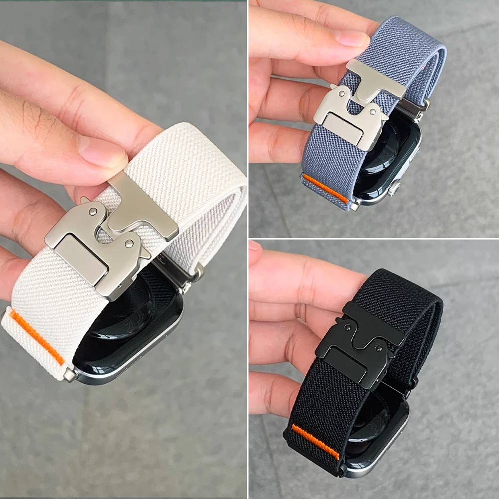 Magnetic Nylon Strap for Redmi - Parachute Strap Elastic review and price