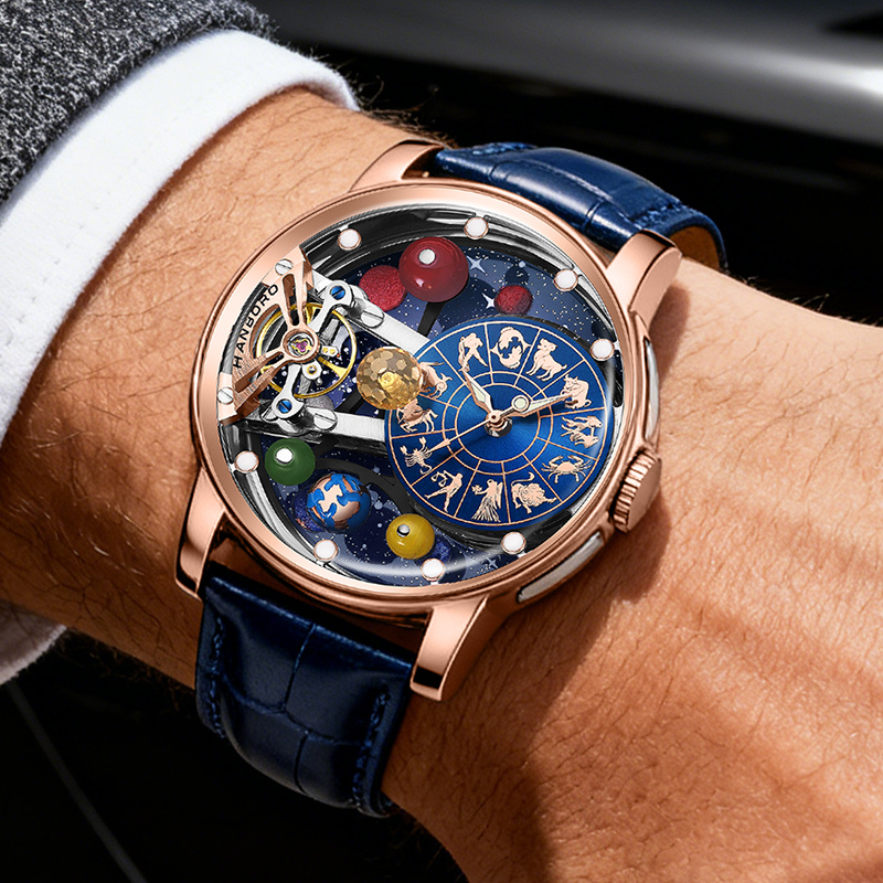 Starry Sky Watch Men's Skeleto - Omega Watch Constellation review and price